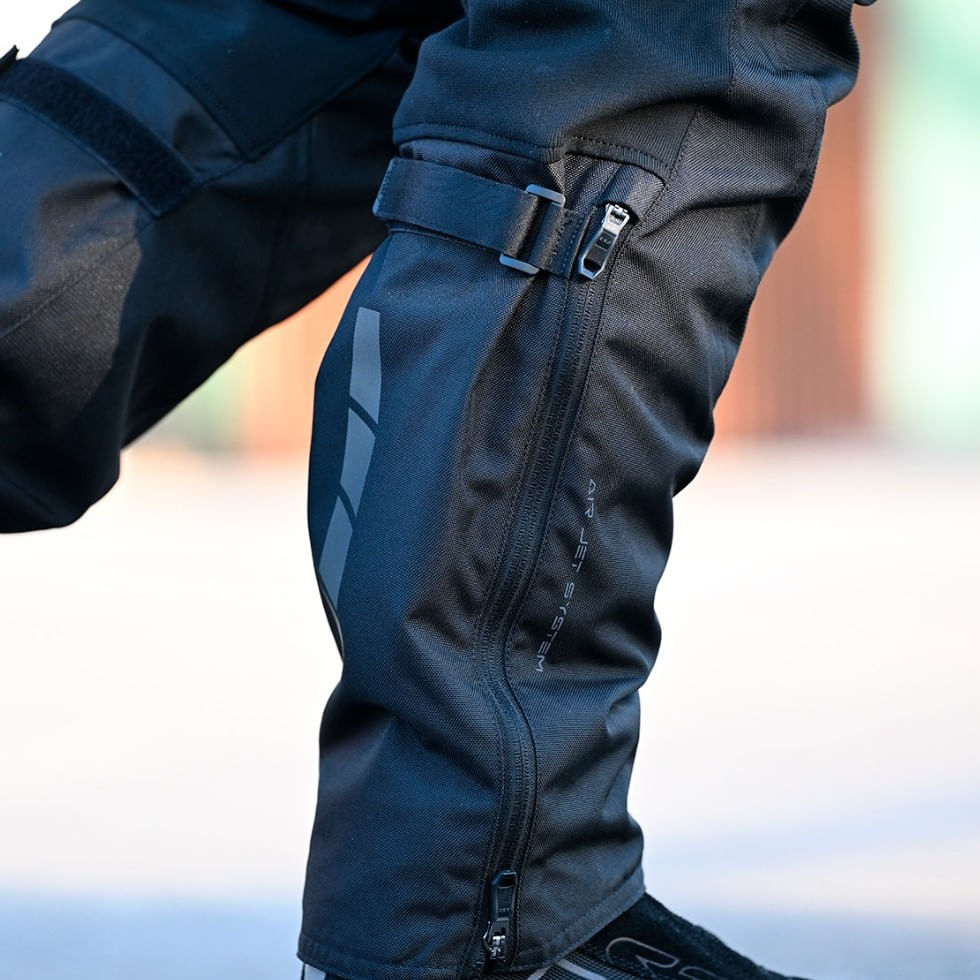 Pantalon LS2 Travel Mujer Negro / Gris